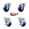 Service Caster 3.5 Inch Solid Polyurethane Wheel Swivel Top Plate Caster Set with 2 Brakes SCC SCC-20S3514-SPUS-TP2-2-TLB-2 - alternate 7